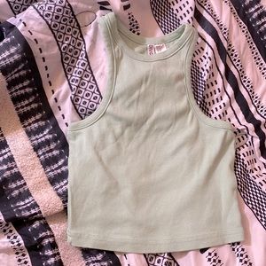 Light green S H&M tank top
